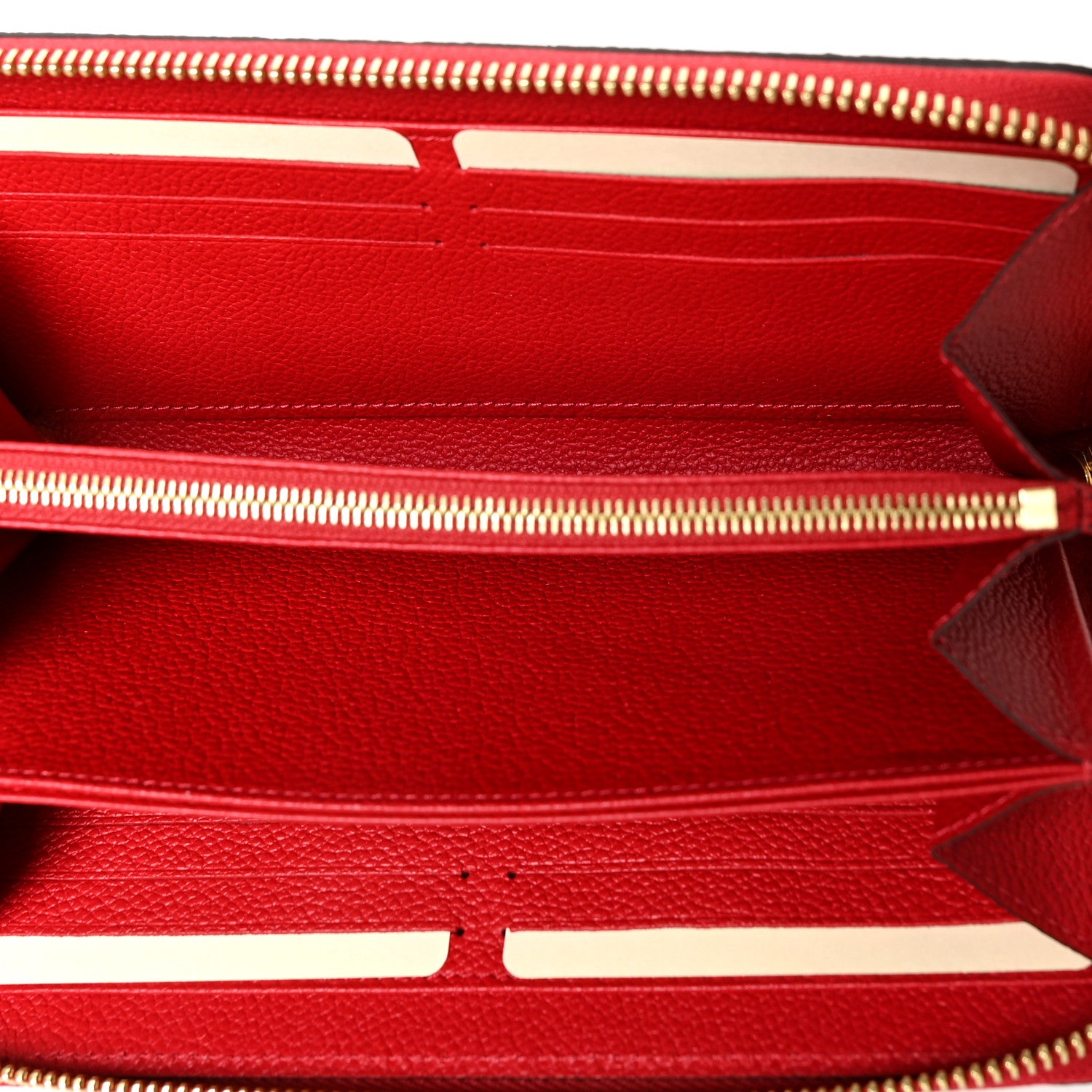 Louis Vuitton Empreinte Zippy Wallet Scarlet 5 of 9