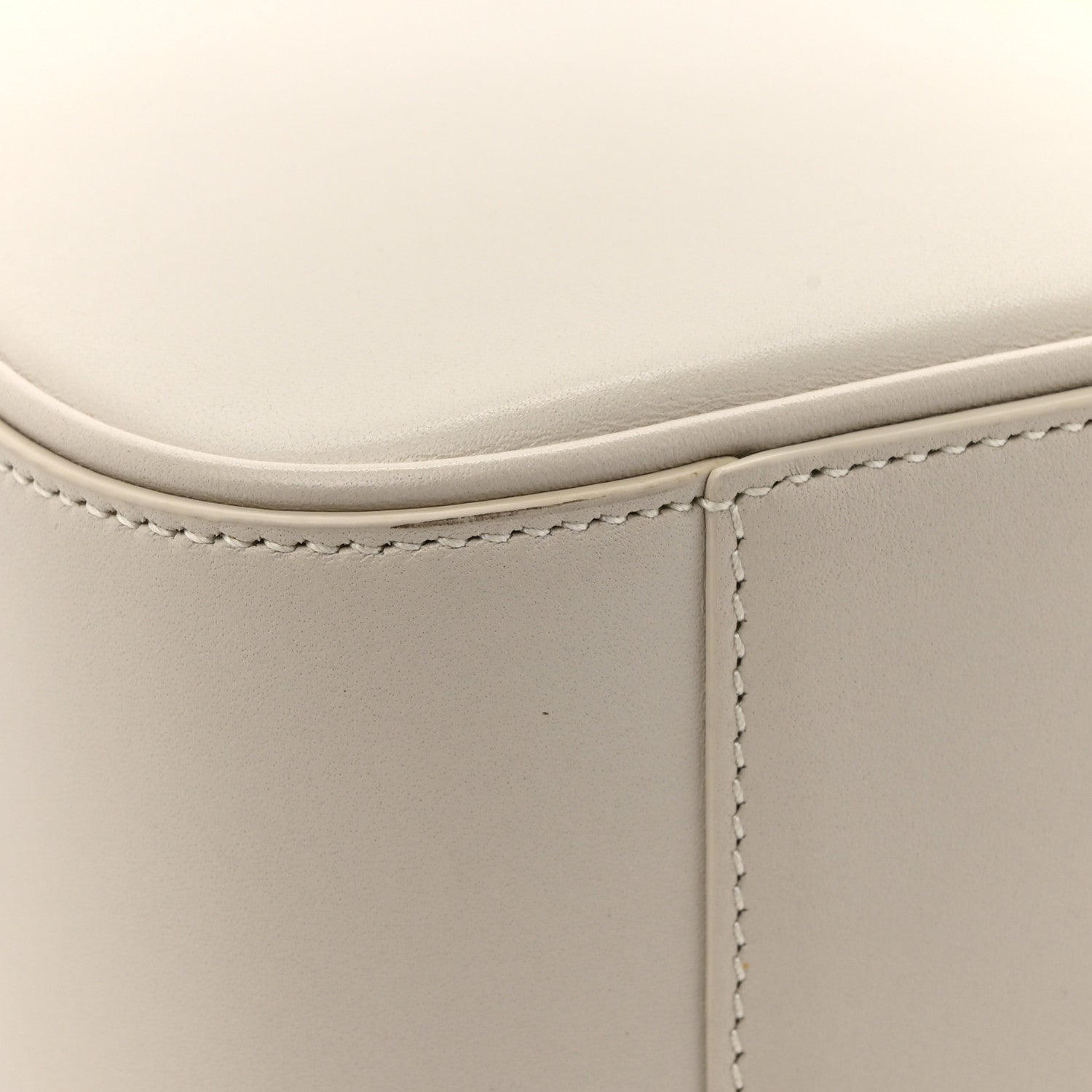Saint Laurent Smooth Calfskin Le 5 A 7 Hobo Blanc Vintage 13 of 13