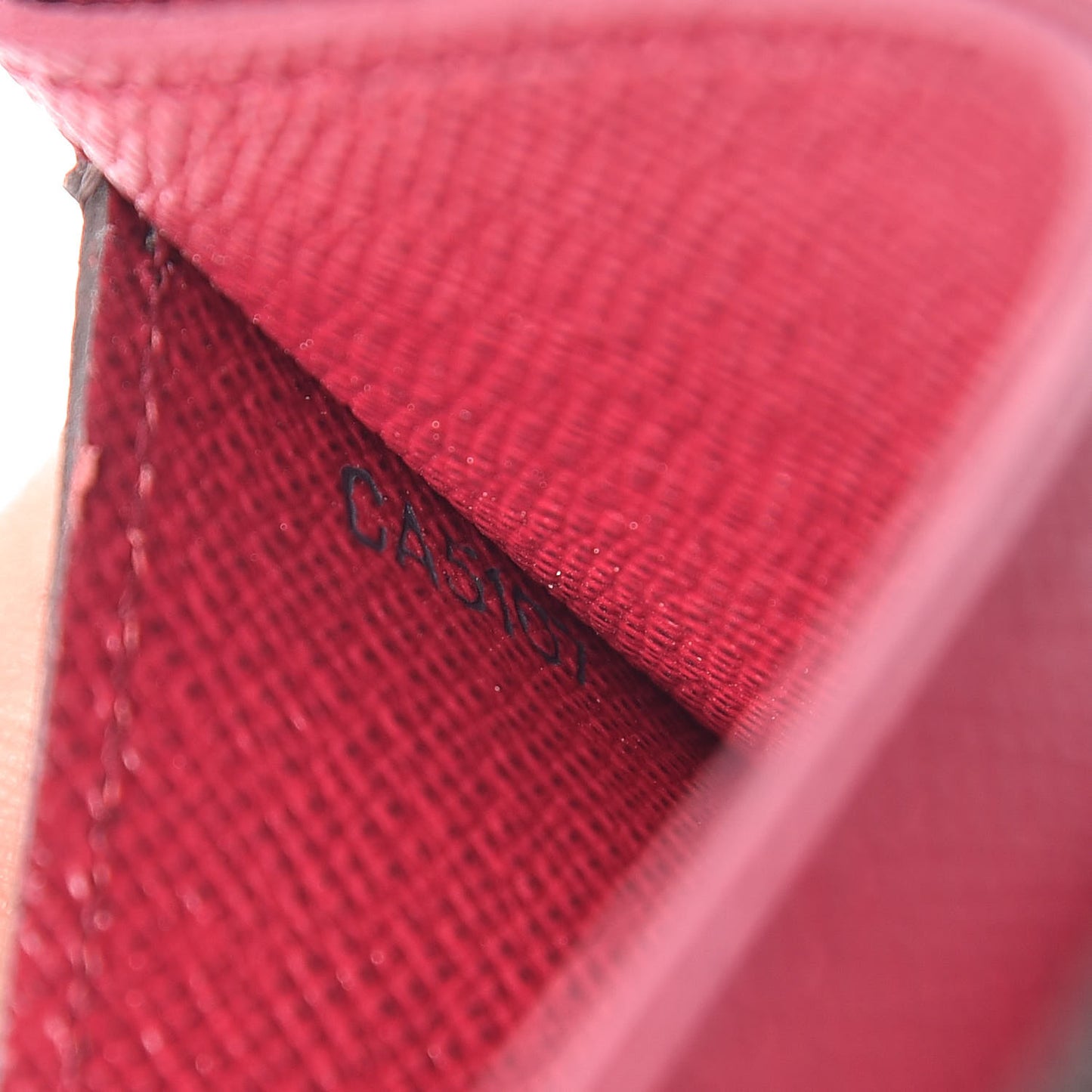 Monogram Card Holder Fuchsia