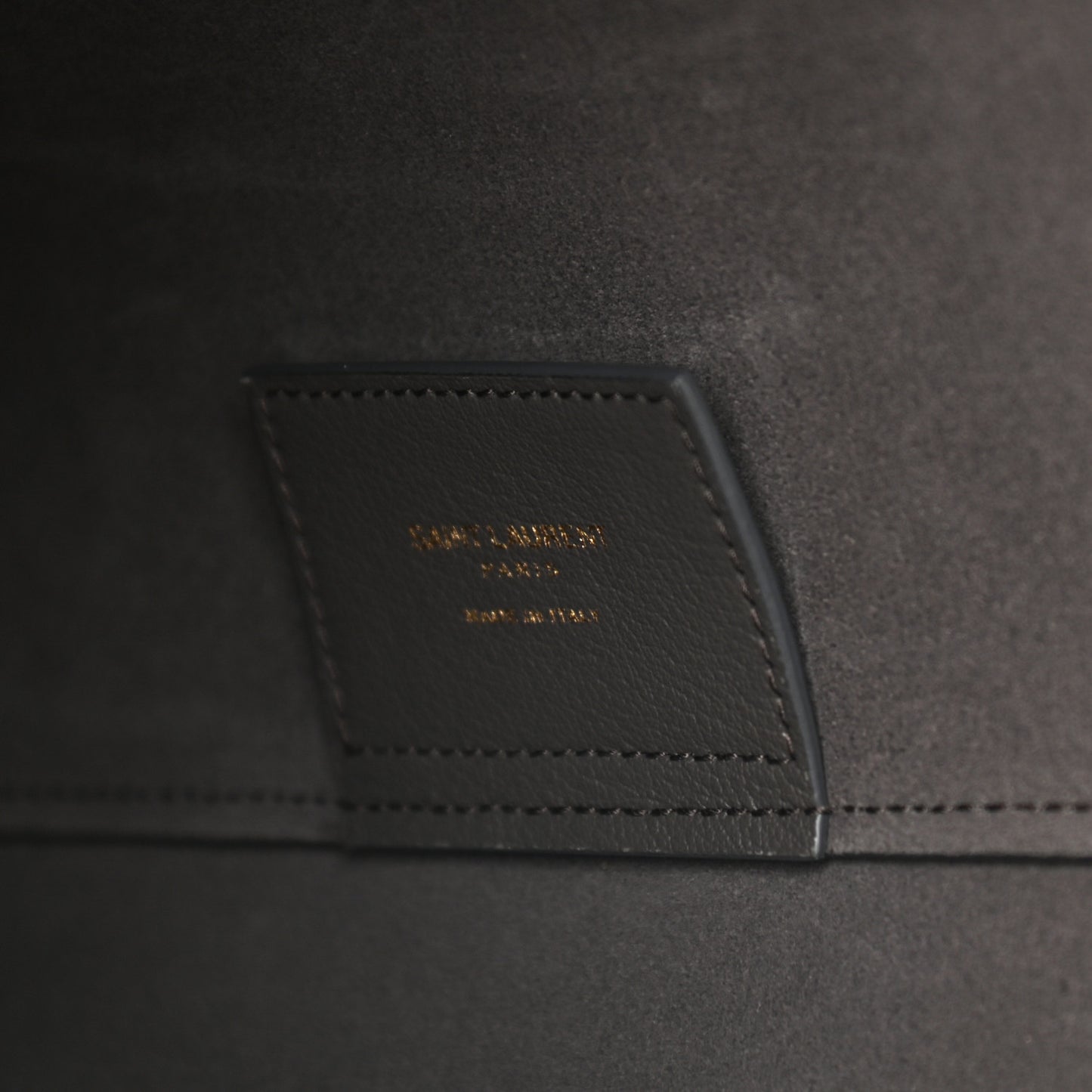 Calfskin Large Shopping Tote Pebble