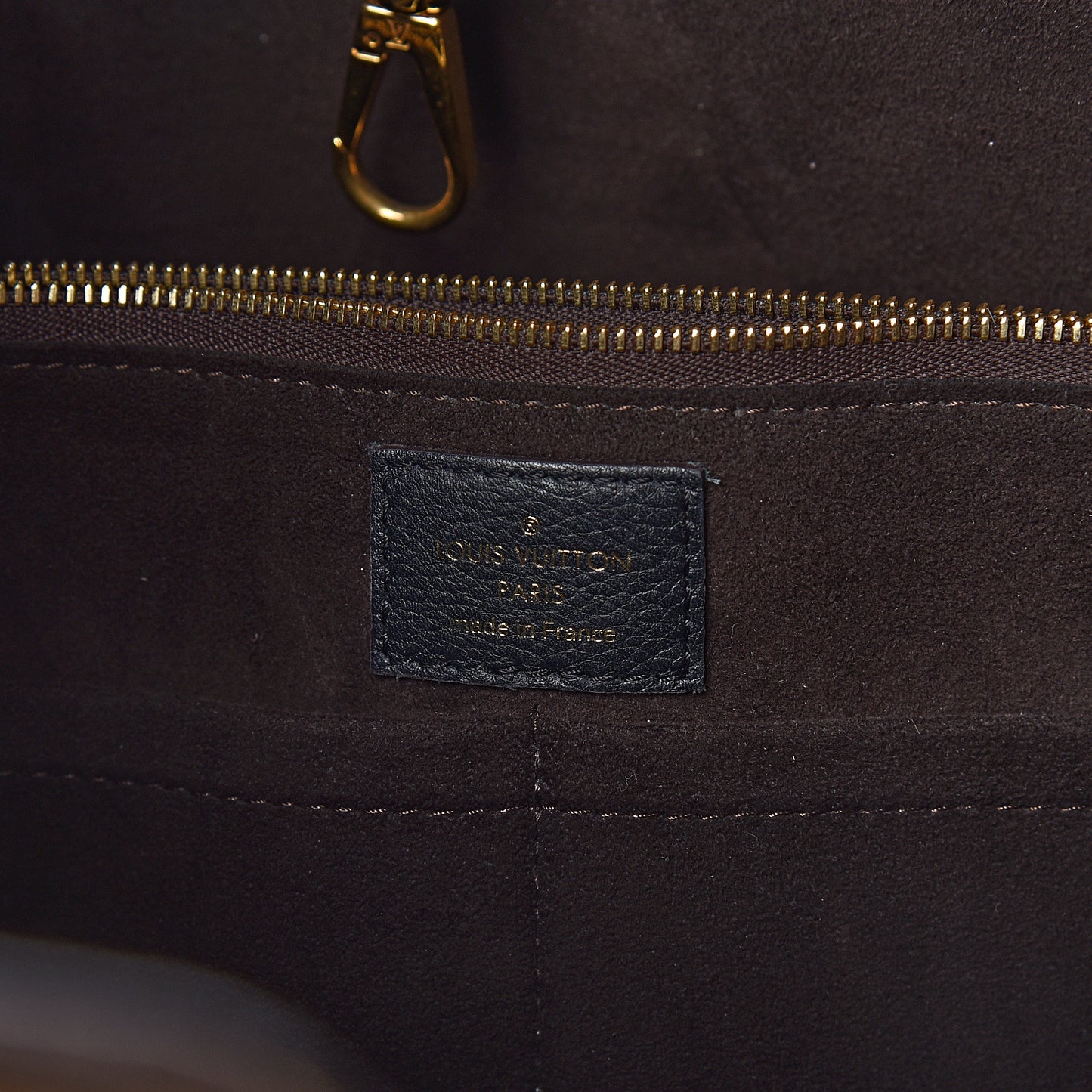 Calfskin Monogram Kimono Tote Black