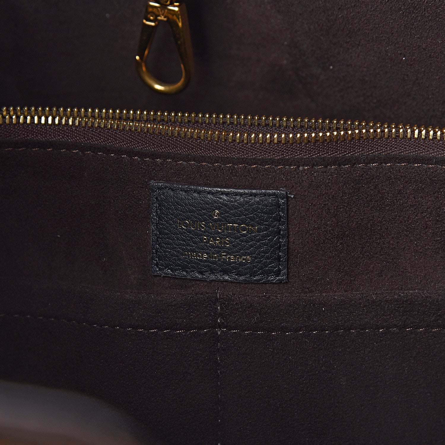 Louis Vuitton Calfskin Monogram Kimono Tote Black 6 of 9