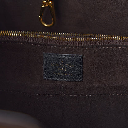 Louis Vuitton Calfskin Monogram Kimono Tote Black 6 of 9