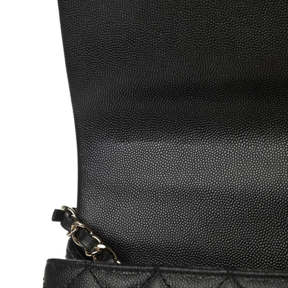 Chanel Caviar Quilted Medium Coco Handle Flap Black 5 of 5