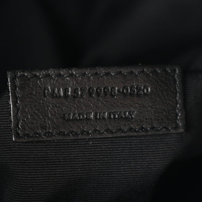 Saint Laurent Crinkled Calfskin Matelasse Monogram Large Niki Shopper Tote Black 7 of 11