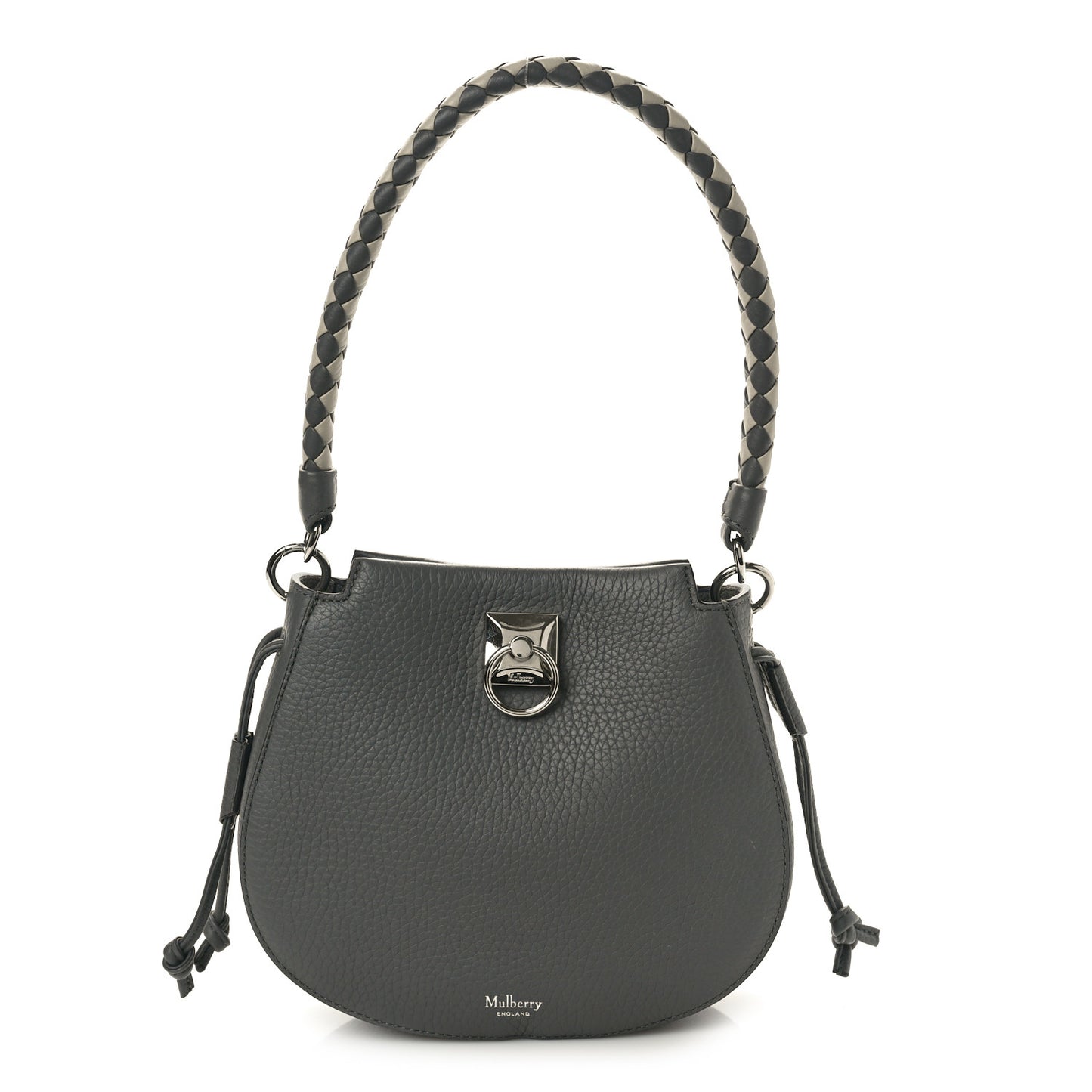 Heavy Grain Mini Iris Hobo Charcoal
