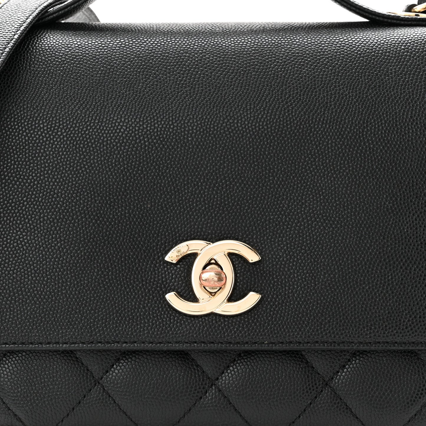 Caviar Quilted Medium Business Affinity Flap Black