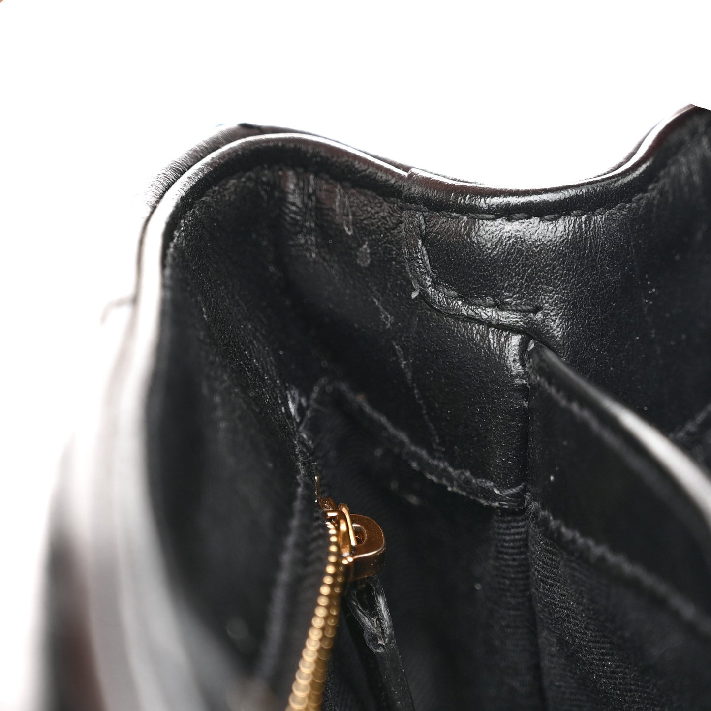 Calfskin Y Quilted Monogram Toy Loulou Crossbody Bag Black