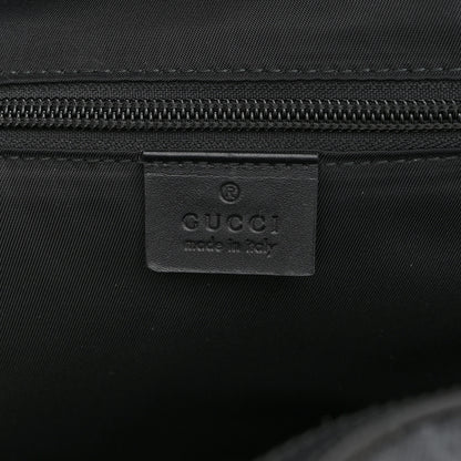 Gucci GG Supreme Monogram Medium Day Backpack Grey Black 6 of 10