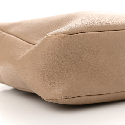 Saint Laurent Lambskin Monogram Small Lou Camera Bag Dark Beige 9 of 15