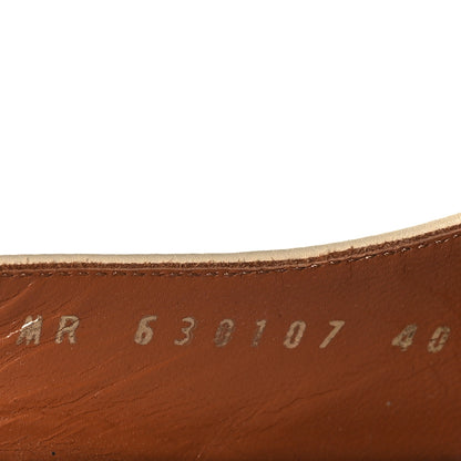 Saint Laurent Calfskin Opyum 110 Slingback Pumps 40 Real Beige 6 of 8