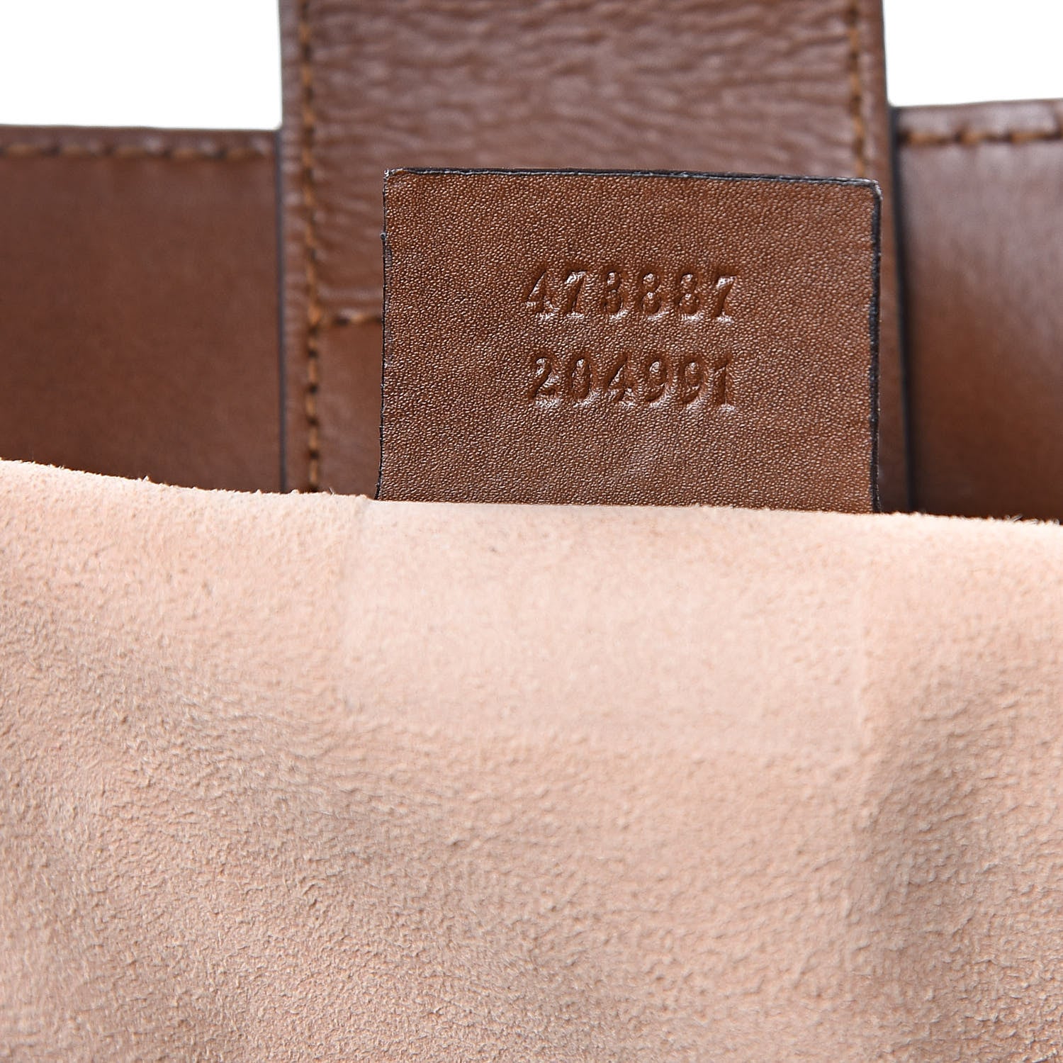 Gucci Soft GG Supreme Monogram Small Crossbody Tote Beige Cuir 7 of 13