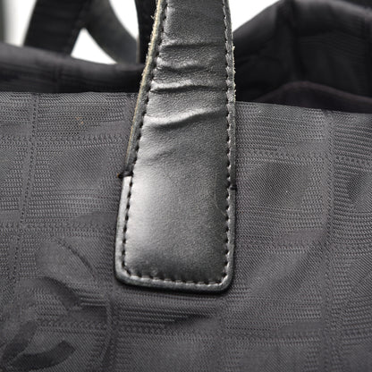 Chanel Nylon Travel Laptop Tote Black 10 of 10