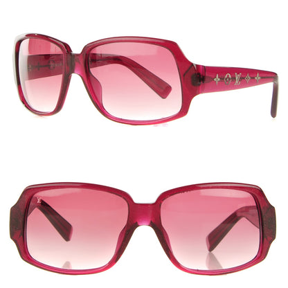 Louis Vuitton Obsession Carre Landscape Sunglasses Glitter Fuchsia 1 of 6
