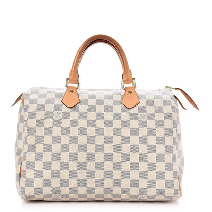 Louis Vuitton Damier Azur Speedy 30 1 of 10