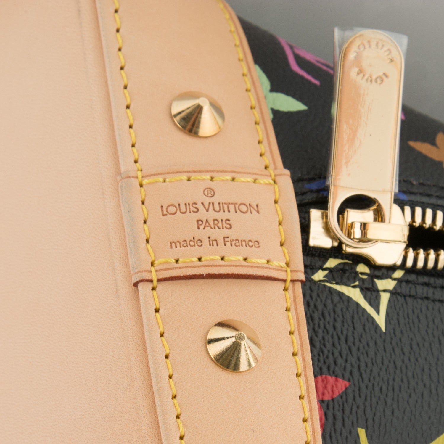 Louis Vuitton Monogram Multicolor Alma Black 5 of 6