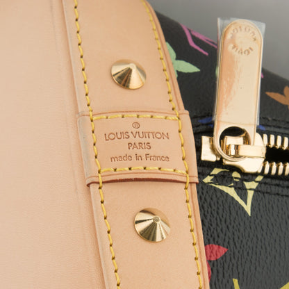 Louis Vuitton Monogram Multicolor Alma Black 5 of 6