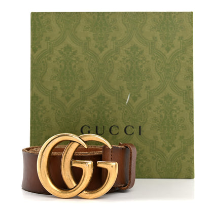 Gucci Faded Calfskin Double G 40mm Belt 115 46 Cuir 7 of 7