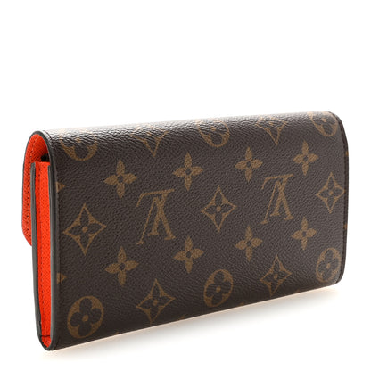 Louis Vuitton Monogram Emilie Wallet Piment 3 of 6