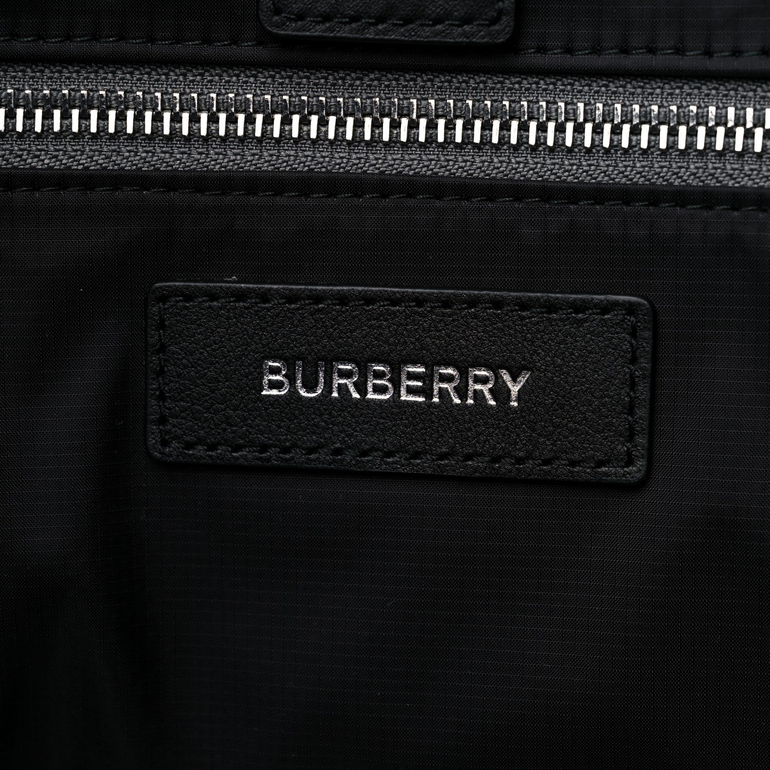 Burberry Nylon Logo Trench Tote Bag Grey 6 of 10