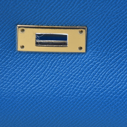 Hermes Epsom Kelly Sellier 28 Bleu Zanzibar 40 of 43