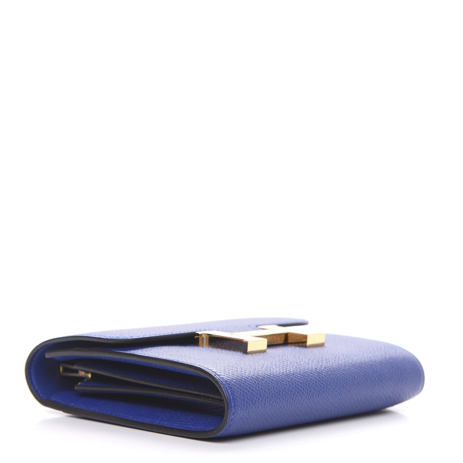 Hermes Epsom Constance Short Wallet Bleu Electrique 4 of 7