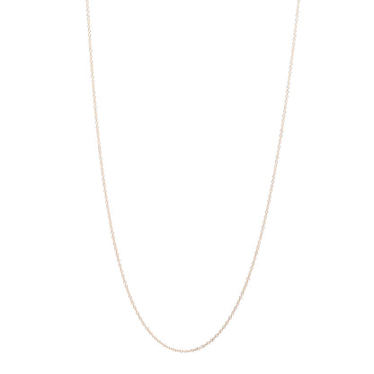 Tiffany 18K Yellow Gold Small Chain Necklace 18" 1 of 4