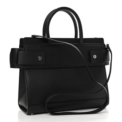 Givenchy Grained Calfskin Small Horizon Satchel Black 3 of 11