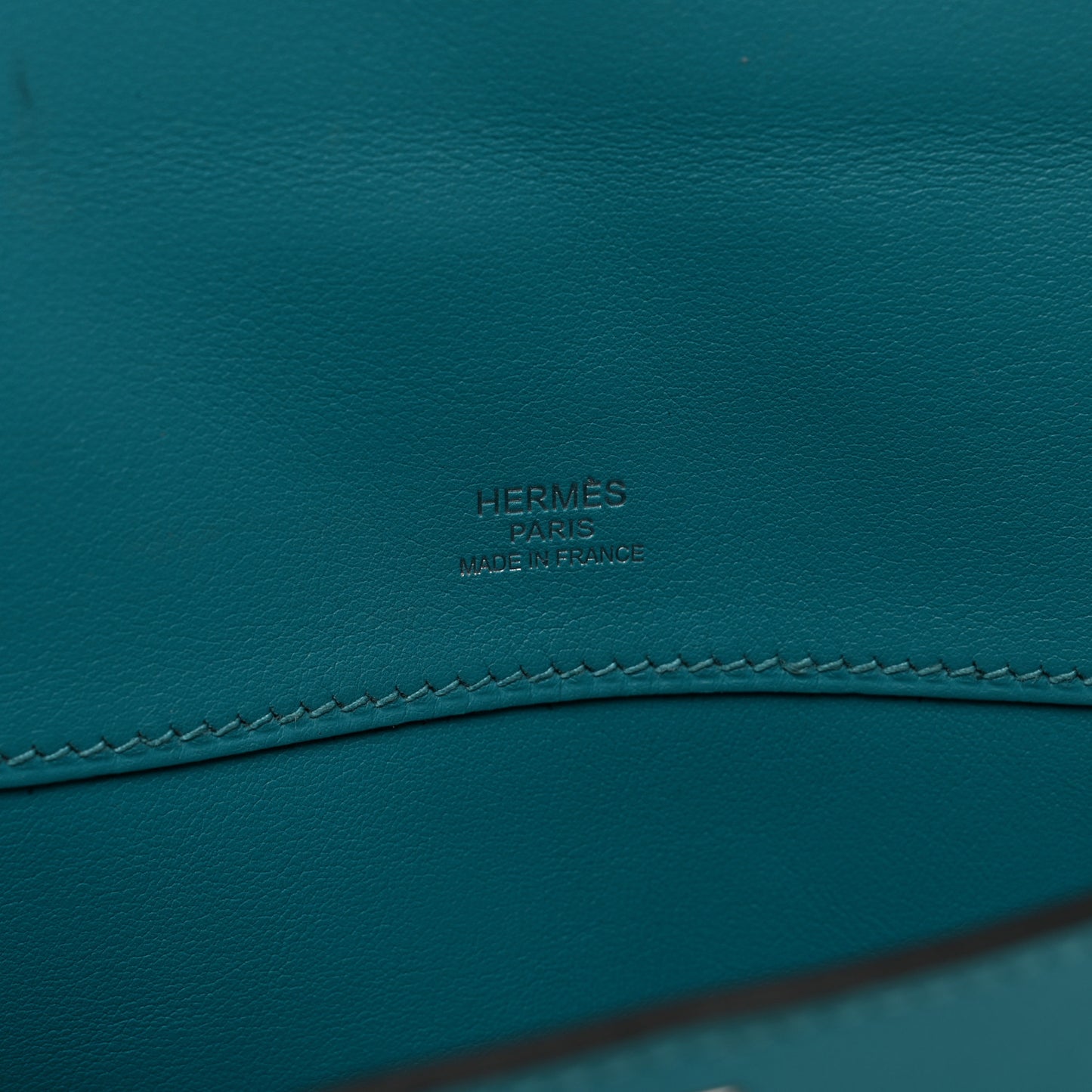 Swift Kelly Cut Clutch Pochette Turquoise