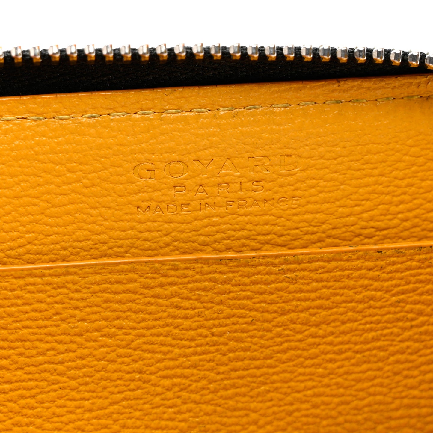 Goyardine Matignon Porte Monnaei Wallet Black Gold