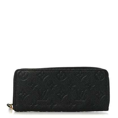 Louis Vuitton Empreinte Clemence Wallet Black 1 of 6