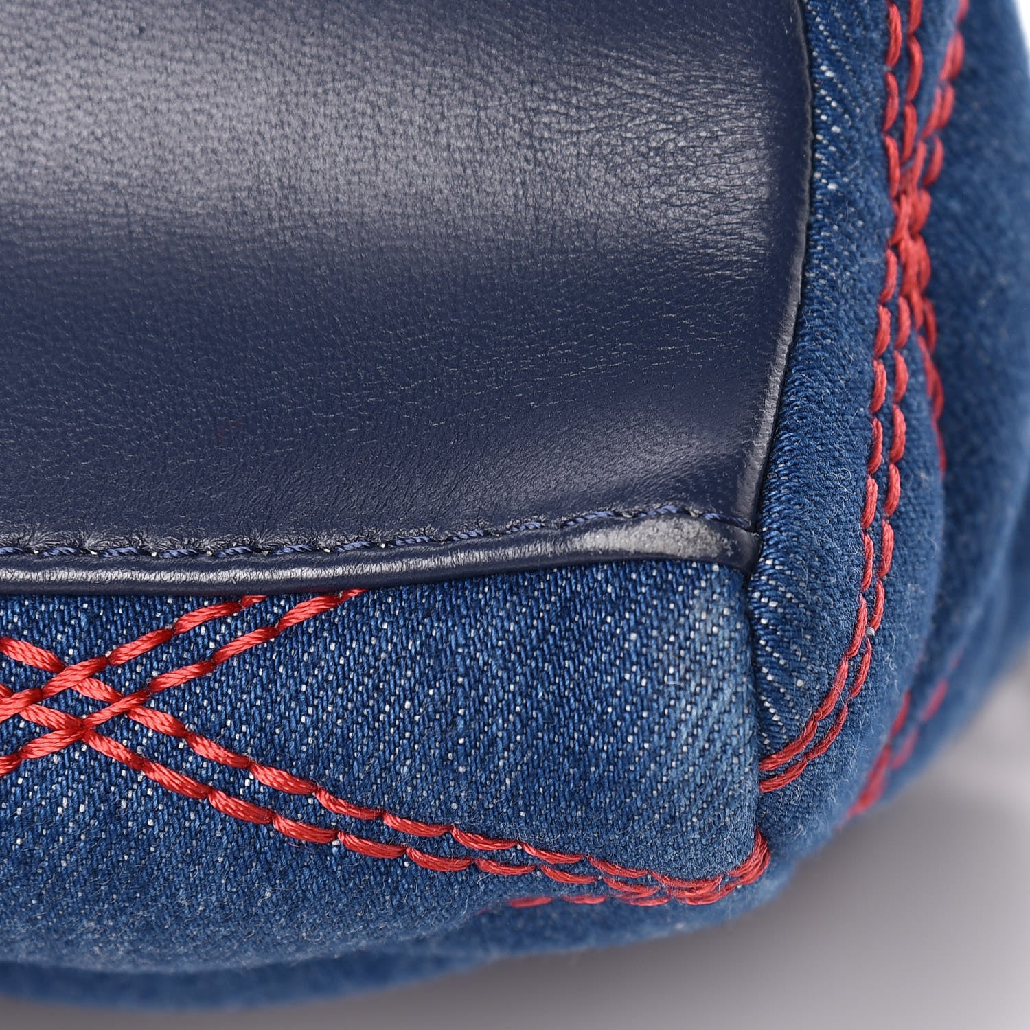 Louis Vuitton Denim Malletage GO-14 MM Denim Dark 14 of 14