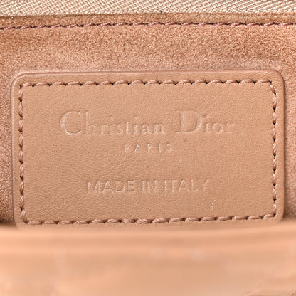 Christian Dior Ultra Matte Calfskin Cannage Small My ABCDior Lady Dior Beige 6 of 17