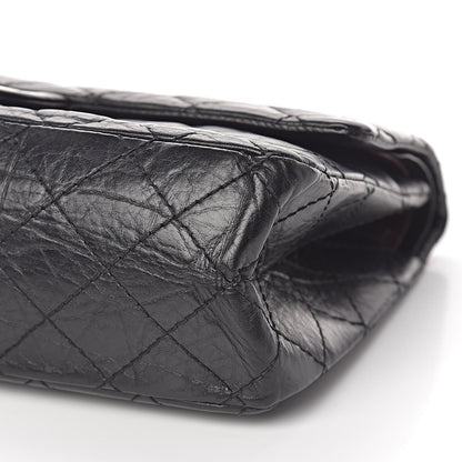 Chanel Aged Calfskin Quilted 2.55 Reissue 226 Flap Black 15 of 16