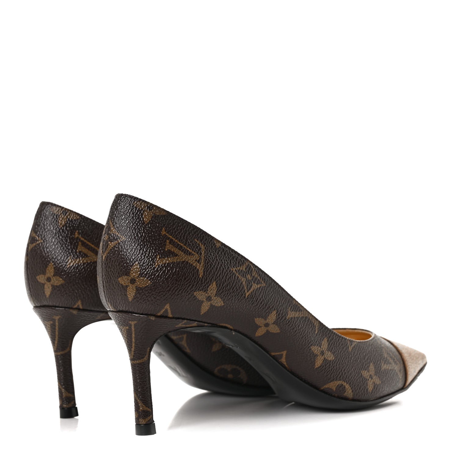 Louis Vuitton Reverse Monogram Cherie Pumps 38 4 of 7
