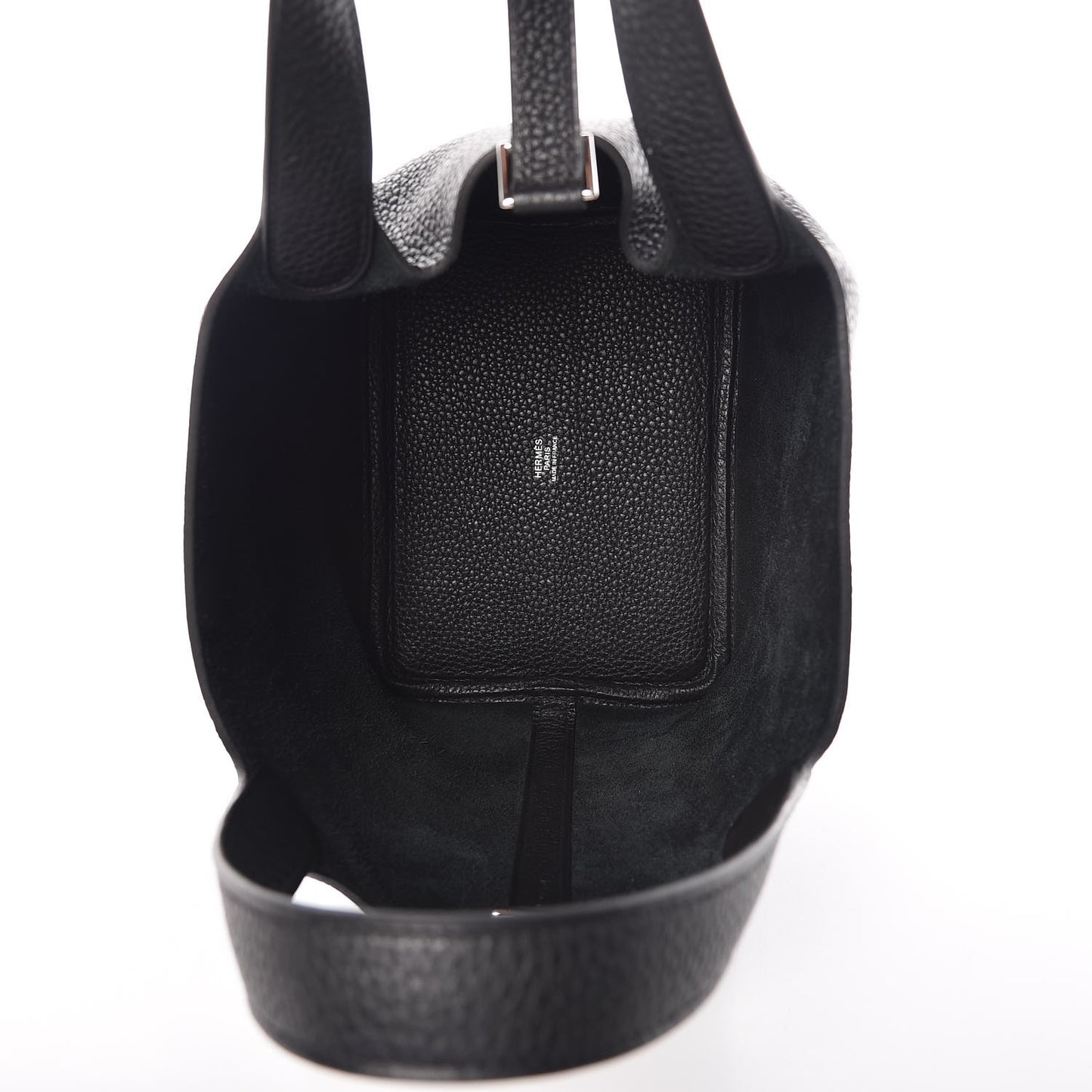 Taurillon Clemence Picotin Lock 18 PM Black