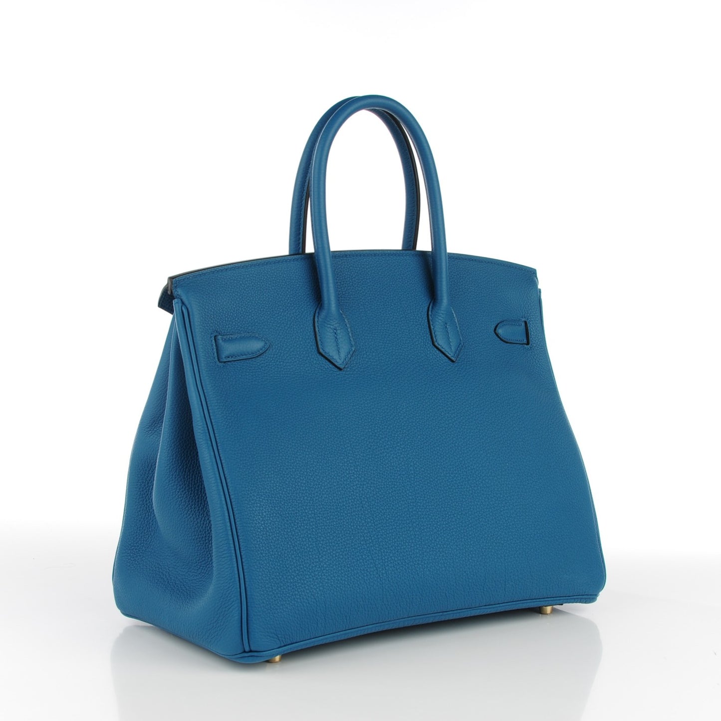 Togo Birkin 35 Bleu Cobalt