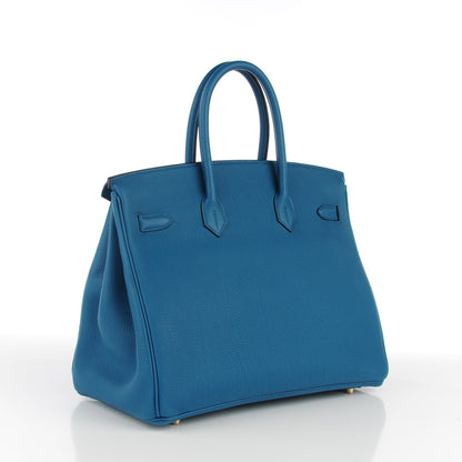 Hermes Togo Birkin 35 Bleu Cobalt 3 of 22