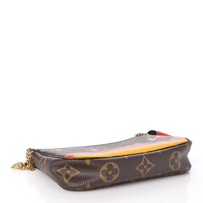 Louis Vuitton Monogram 2015 Christmas Animation Mini Pochette Accessories 4 of 8