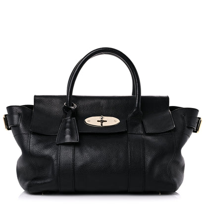 Mulberry Small Classic Grain Bayswater Black 1 of 13