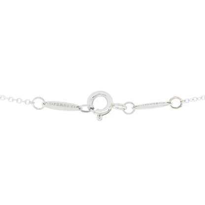 Tiffany Sterling Silver 9mm Elsa Peretti Bean Pendant Necklace 6 of 6