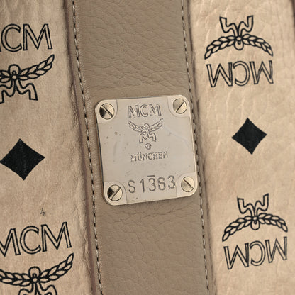 MCM Visetos Medium Liz Reversible Shopper Tote Beige 11 of 20