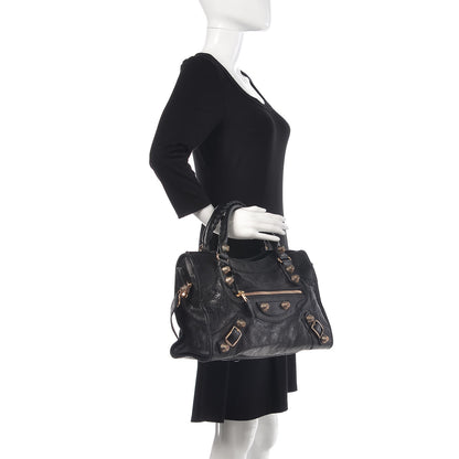 Balenciaga Agneau Giant 21 Rose Gold Hardware City Black 2 of 12
