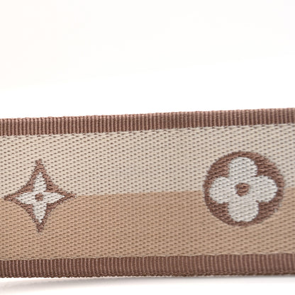 Louis Vuitton Jacquard Speedy Bandouliere 20 Shoulder Strap Beige Brown 5 of 5