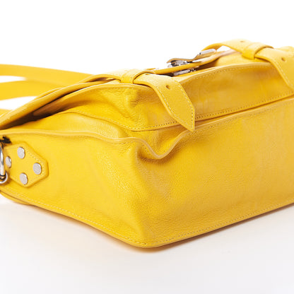 Proenza Schouler Lambskin Tiny PS1 Satchel Lemon 6 of 7