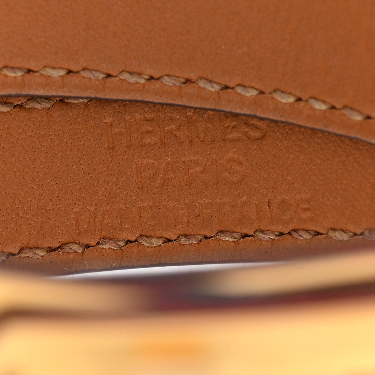 Hermes Epsom Kelly Double Tour Bracelet M Rouge Casaque 4 of 5