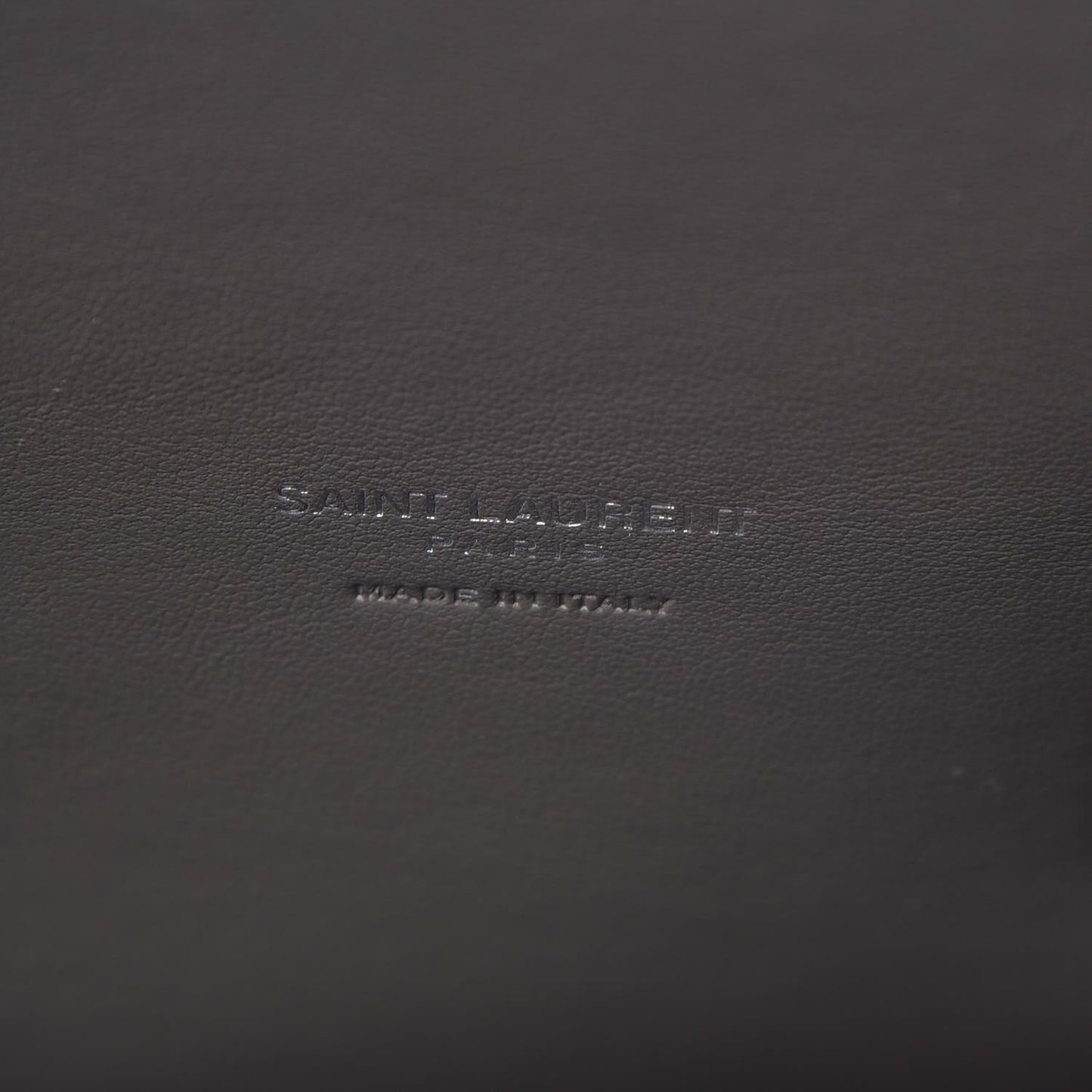 Grained Calfskin Small Sac De Jour Fog