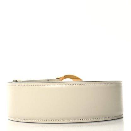 Gucci Calfskin Blondie Wide Belt 80 32 Mystic White 2 of 5