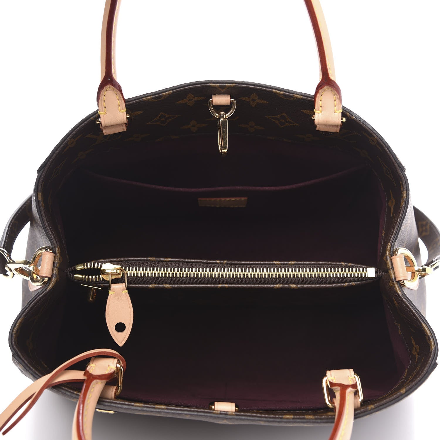 Louis Vuitton Monogram Montaigne MM 5 of 9