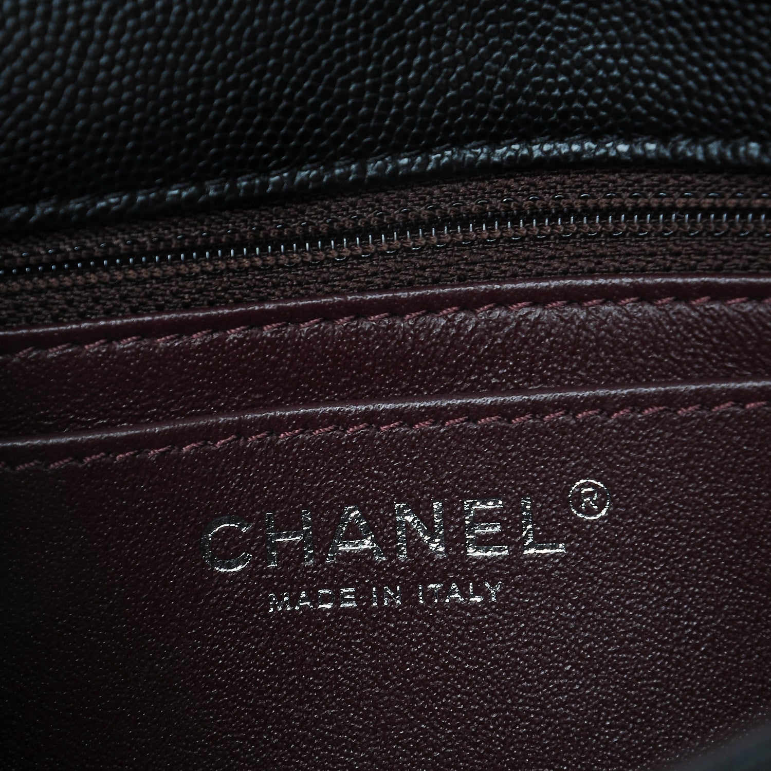 Chanel Caviar Quilted Mini Rectangular Flap Black 6 of 7